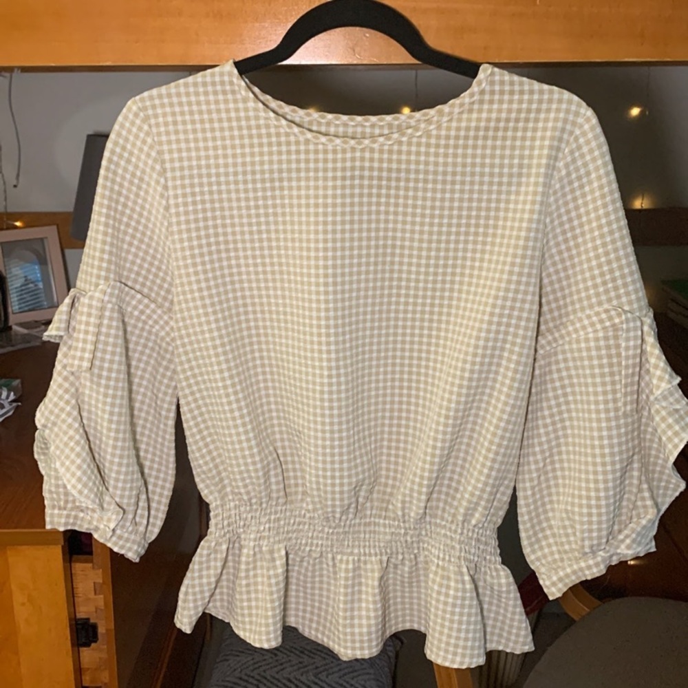 Beige top